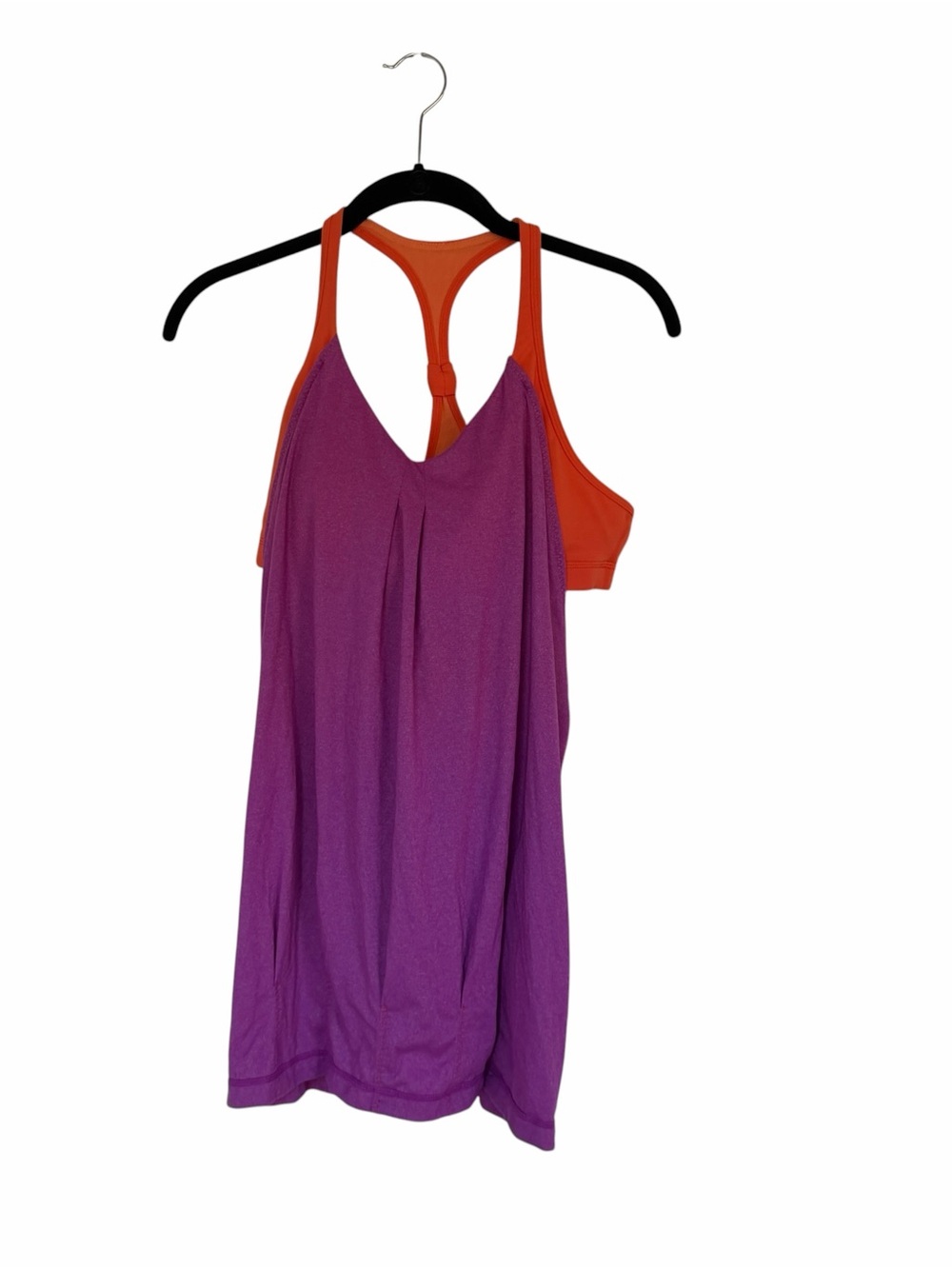 Lululemon Women's Practice Freely Tank Top Sports Bra Yoga Activewear Y2K Sz 10
